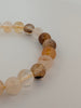 Golden Healer Quartz Bracelet — 8mm Round Beads