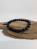 Golden Obsidian Bracelet — 6mm & 8mm Round Beads