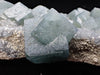 Green Fluorite on Quartz Matrix – Huanggang Mine, Inner Mongolia