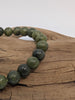 Green Jade Bracelet — 8mm Beads