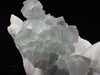 Green Window Fluorite on Milky Quartz – Inner Mongolia, China