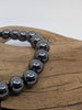 Hematite Bracelet — 8mm Round Beads