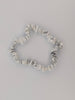 Howlite Bracelet — Chip, 6mm & 8mm Round Beads
