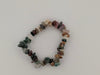 Indian Agate Bracelet — Chip & 8mm Round Beads
