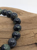 Kambaba Jasper Bracelet — 8mm Round Beads