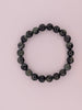 Kambaba Jasper Bracelet — 8mm Round Beads