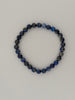 Lapis Lazuli Bracelet — Chip, 6mm & 8mm Round Beads