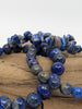 Lapis Lazuli Bracelet — Chip, 6mm & 8mm Round Beads