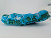 Large Congo Chrysocolla with Malachite – Botryoidal Veined Specimen (620g, 6.5")