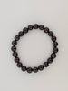 Garnet Bracelet — 6mm, 8mm Round or Chip