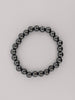 Hematite Bracelet — 8mm Round Beads