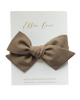 X's Oversize Bow | Mocha