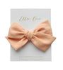 X's Oversize Bow | Peach