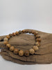 Picture Jasper Bracelet — 8mm Round Beads