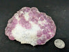 Pink-Purple Bubble Fluorite with Blue Chalcedony - Zhejiang, China