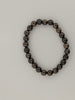 Pyrite Bracelet — 8mm Round Beads