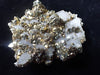 Pyrite on Quartz – Tianshan Mine, Longyan, Fujian, China