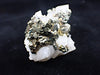 Pyrite on Quartz – Tianshan Mine, Longyan, Fujian, China