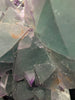 Rare De’an Fluorite Cluster – UV Reactive Green & Purple Crystal from Jiangxi, China