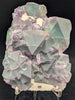 Rare De’an Fluorite Cluster – UV Reactive Green & Purple Crystal from Jiangxi, China