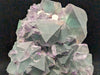 Rare De’an Fluorite Cluster – UV Reactive Green & Purple Crystal from Jiangxi, China