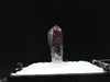 Red Phantom Quartz with Hematite Inclusions – High Clarity Crystal Specimen (19mm)