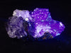 Violet Fluorite with Sphalerite – Elmwood Mine, Tennessee, USA