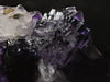 Violet Fluorite with Sphalerite – Elmwood Mine, Tennessee, USA