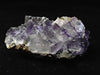 Violet Fluorite with Sphalerite – Elmwood Mine, Tennessee, USA