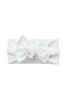 Modal Ribbed Headwrap | White