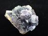 Yindu Fluorite with Deep Purple Zoning and UV Fluorescence – Yindu Mine, Inner Mongolia, China