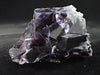 Yindu Fluorite with Deep Violet Cubes and UV Fluorescence – Yindu Mine, Inner Mongolia, China