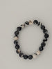 Zebra Jasper Bracelet — 8mm Round Beads