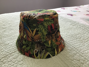 Handmade Child’s Small Safari Animal Bucket Hat - 1