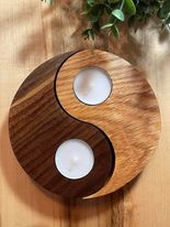 Yin and Yang Candle Holder - 1