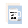 World's Best Boss Card