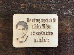 Trudeau - The primary magnet - 1