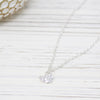 Mini Hammered Heart Necklace - 1