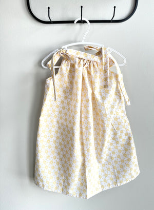 Yellow Sunburst Pillowcase Dress - 1