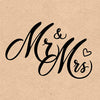 Lunch Napkin - Mr & Mrs (Recycled)